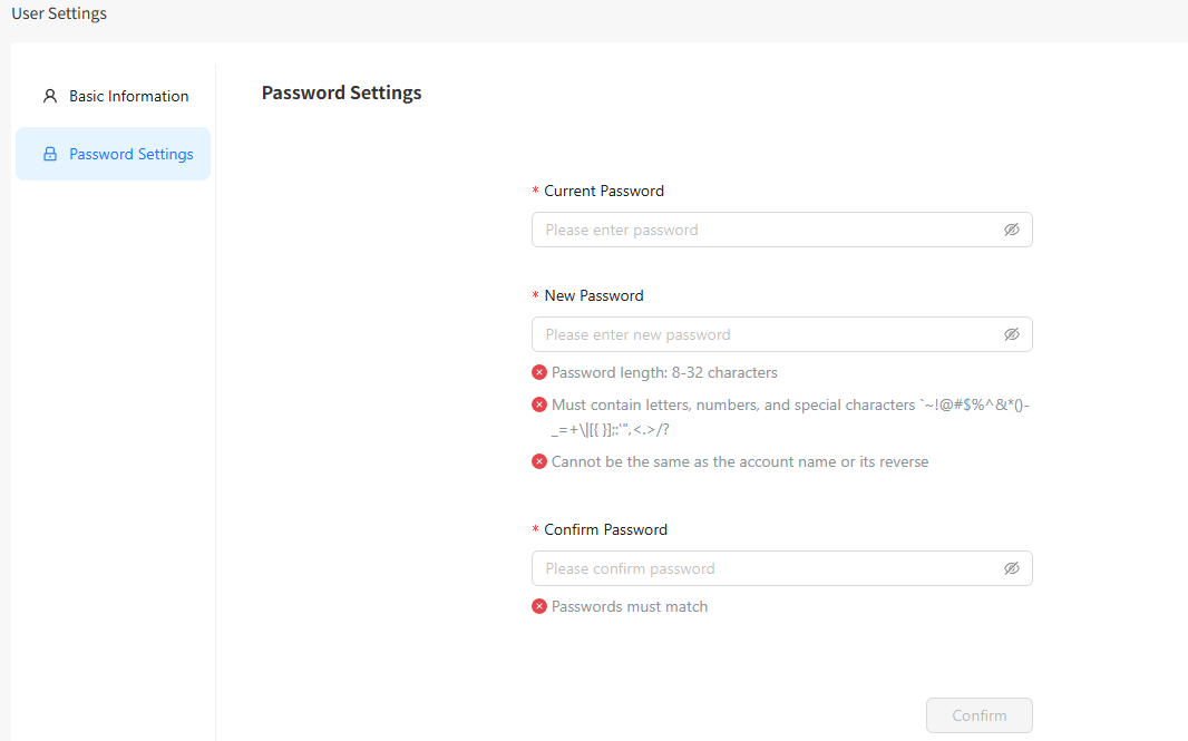 update-password